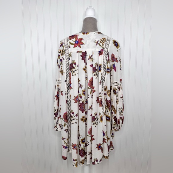 Free People Women Floral Tunic Size Small - Picture 4 of 8